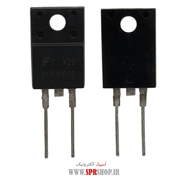دیود الترا فست F10UP60S TO-220F 2PIN