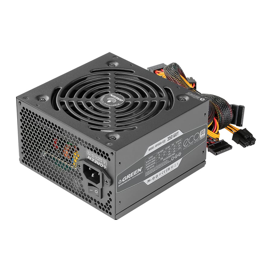 پاور کامپیوتر 350 وات گرین مدل GP350A-ECO