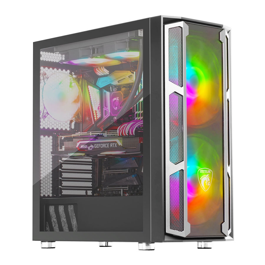 کیس کامپیوتر گرین مدل GRIFFIN G6