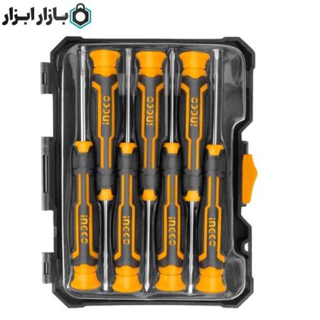 ست 7 عددی پیچ گوشتی ریز اینکو مدل HKSD0718