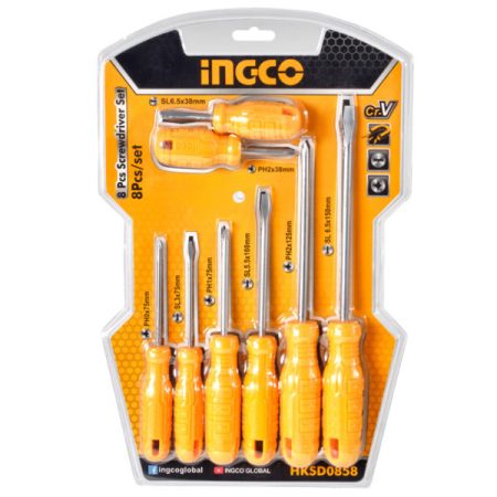 مجموعه 8 عددی پیچگوشتی اینکو مدل HKSD0858