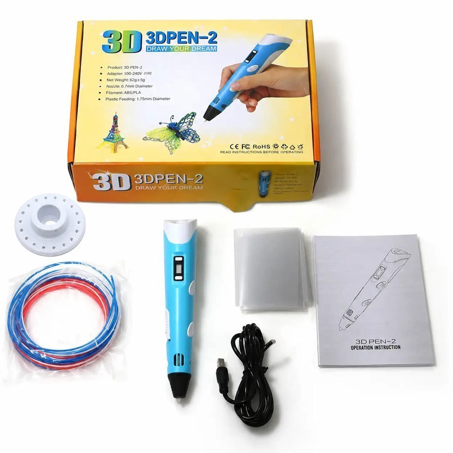 قلم طراحی سه بعدی مدل 3D-PEN