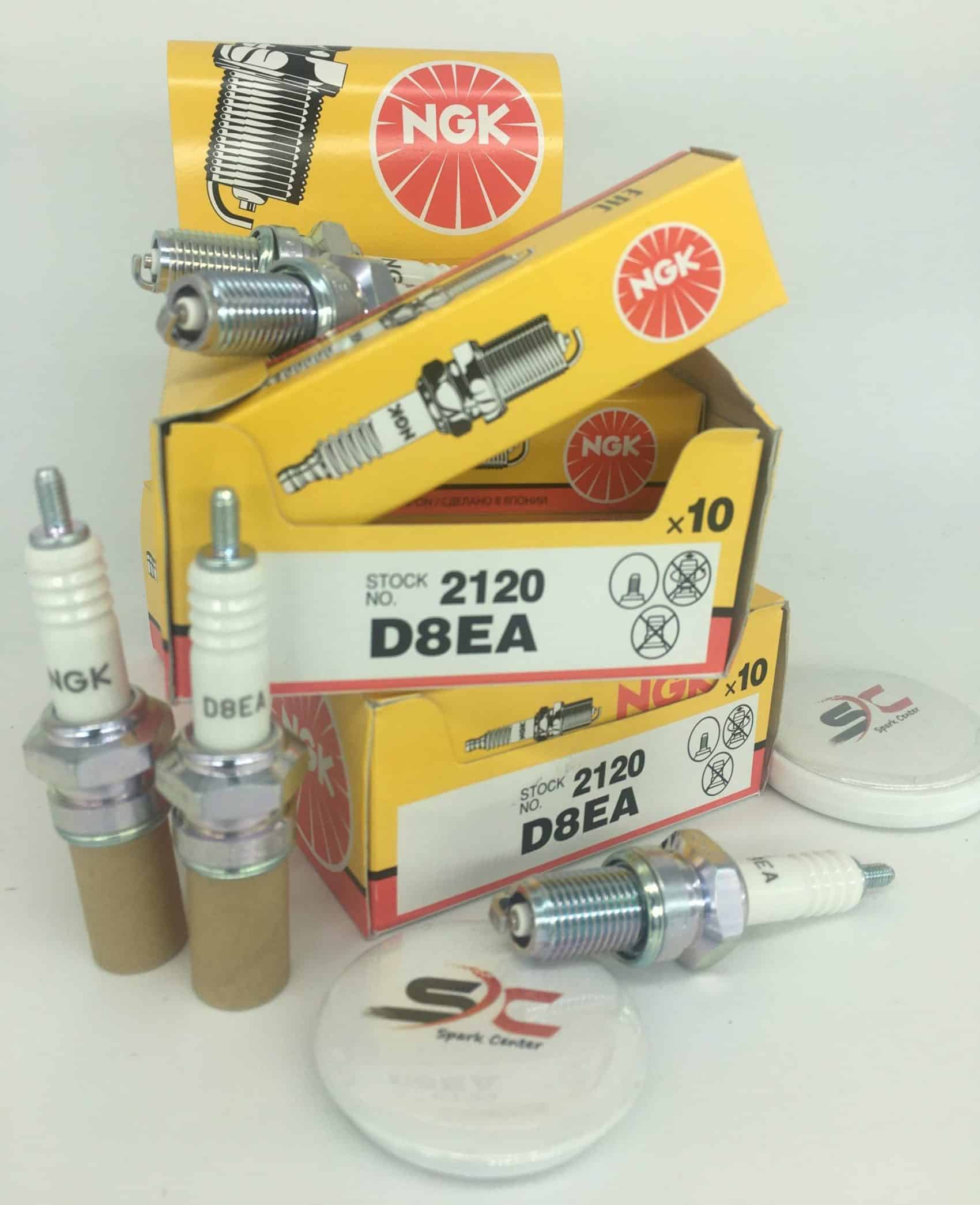 شمع موتور سیکلت هوندا 125 NGK D8EA 2120