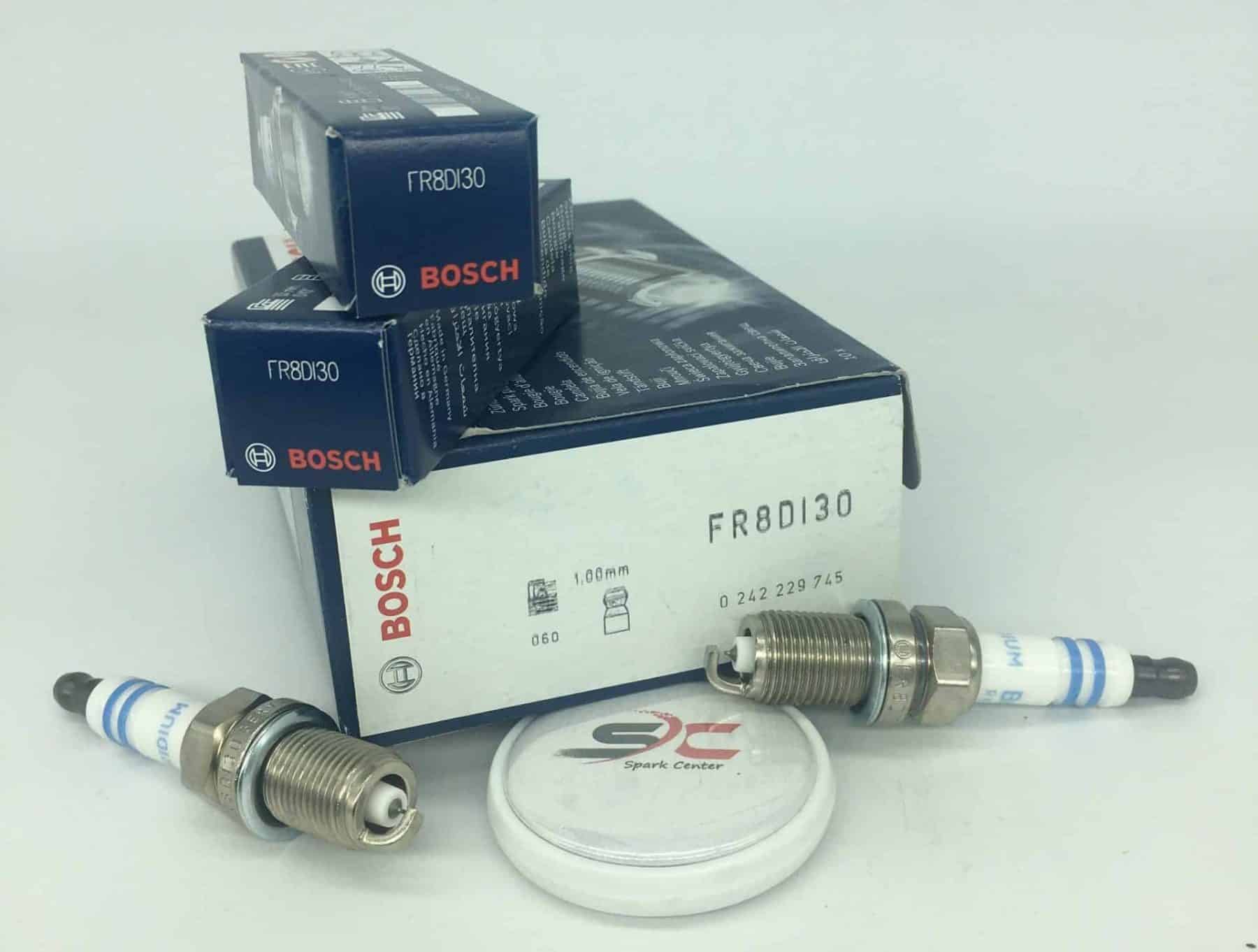 شمع بوش پایه کوتاه سوزنی ایریدیوم BOSCH FR8DI30 9775(یک عدد)