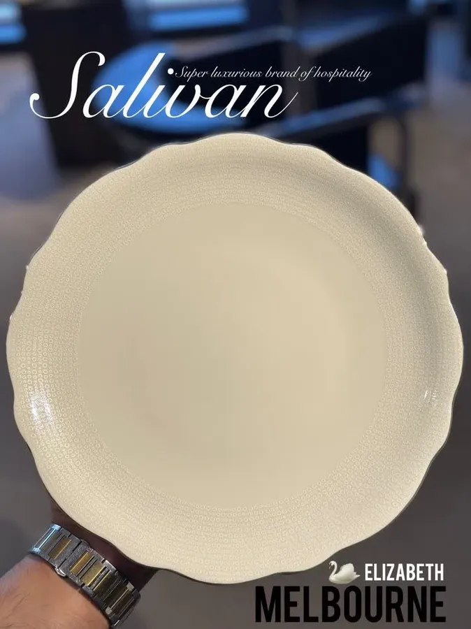 سرویس چینی الیزابت طرح سالیوان 6 نفره 30 پارچه توس چینی قالب ملبورن