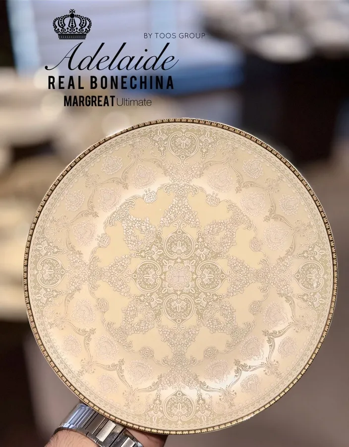 سرویس چینی مارگریت رویسا 18 نفره 154 پارچه از برند توس چینی جولیت قالب آدلاید (adelaide)