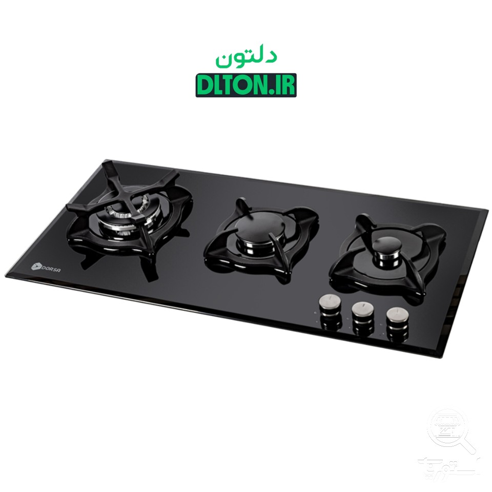 اجاق گاز شیشه ای درسا مدل الینا DG2106-3
