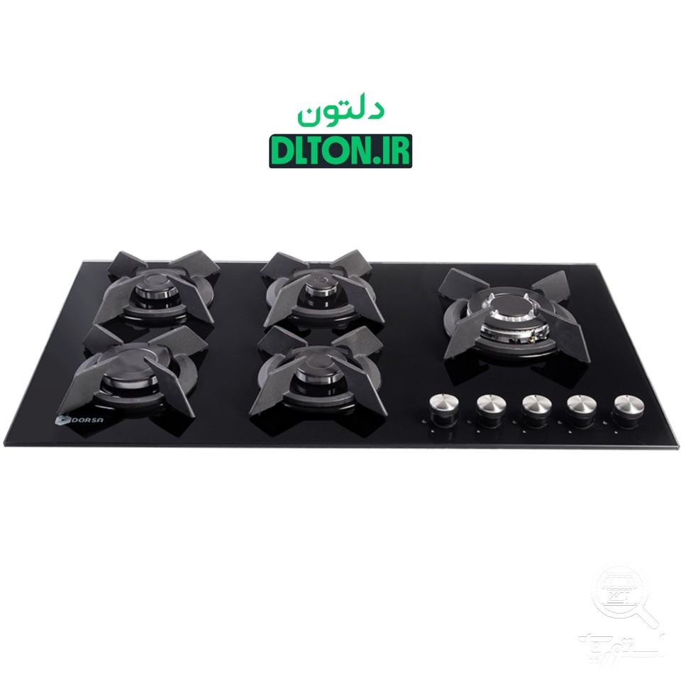 اجاق گاز شیشه ای درسا مدل آرتا DG2103-5R