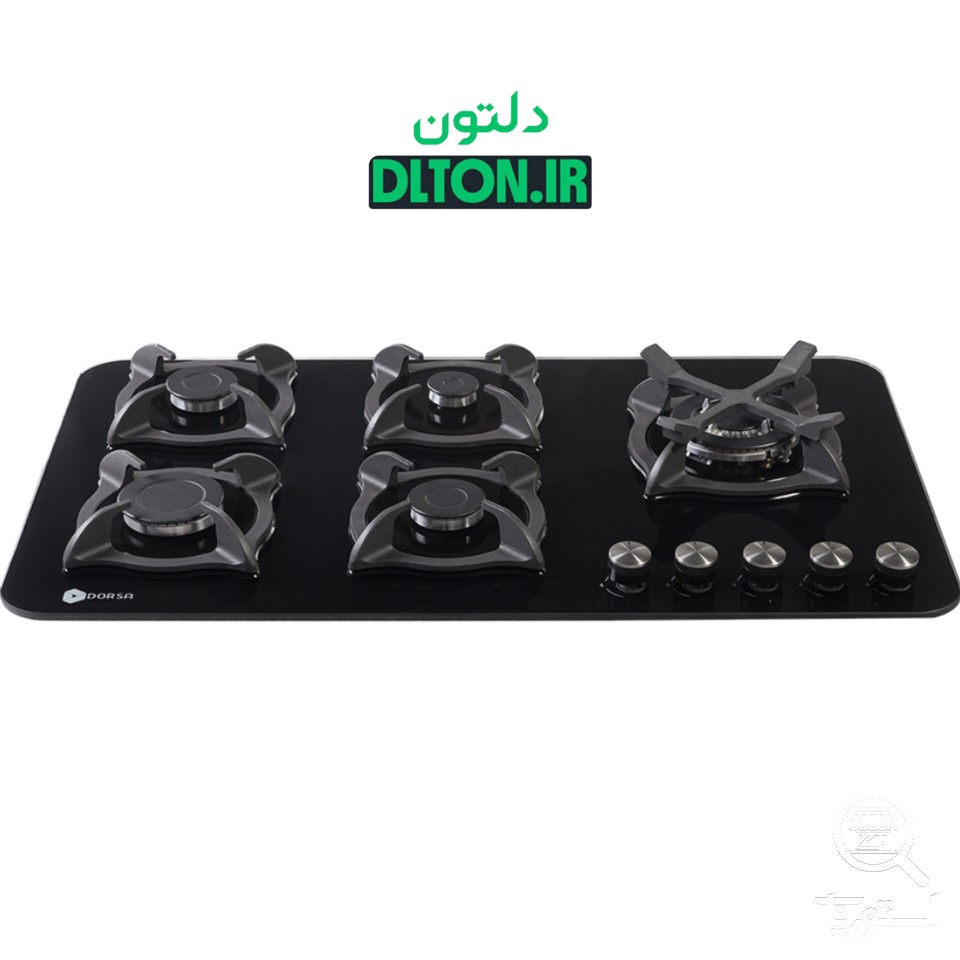 اجاق گاز شیشه ای درسا مدل سانا DG2104-5R