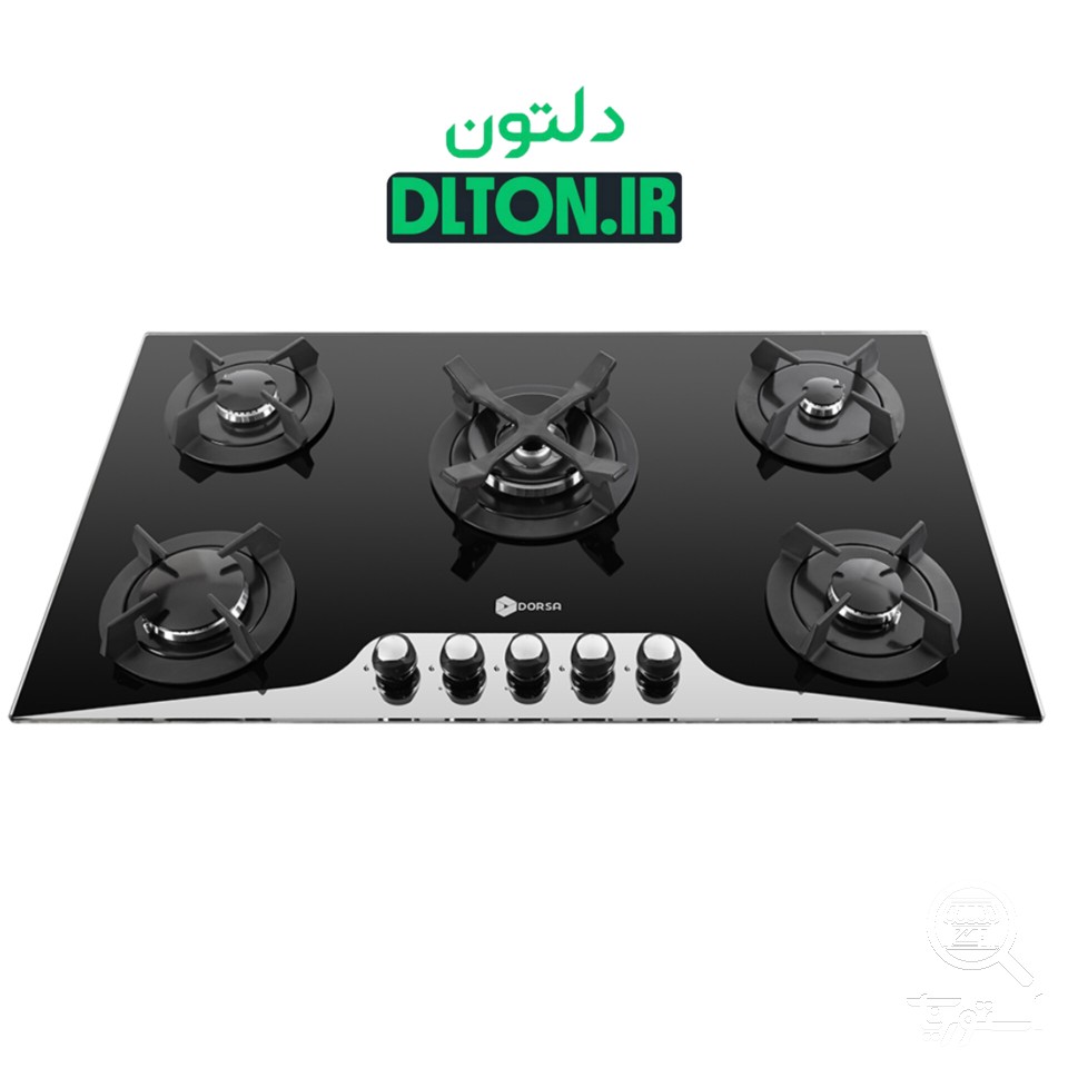 اجاق گاز شیشه ای درسا مدل DG2111-5M