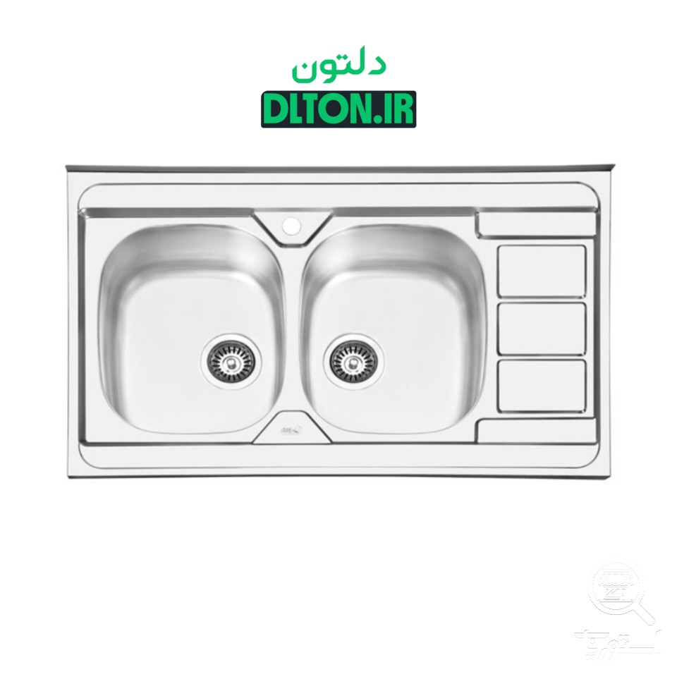 سینک ایلیا استیل 1051 روکار