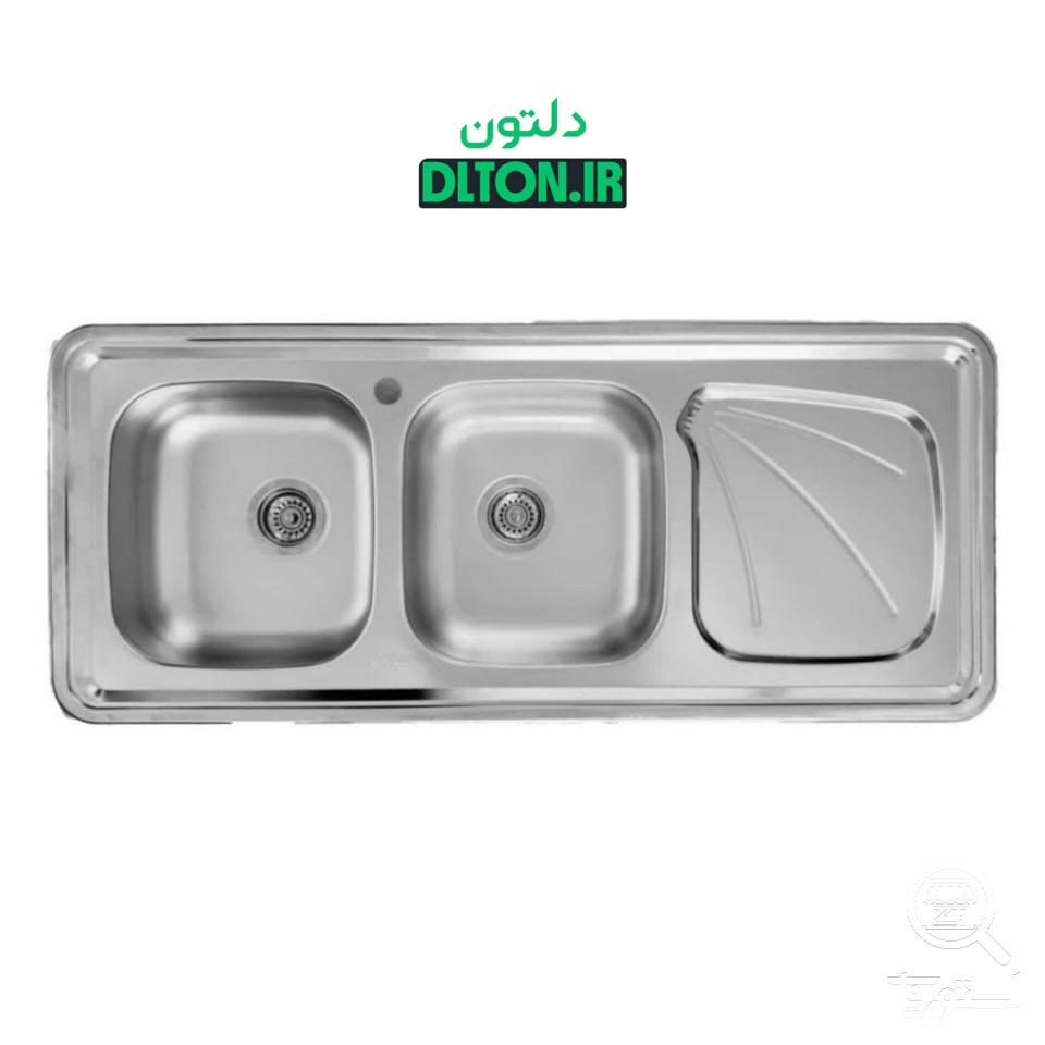 سینک ظرفشویی توکار سپهر استیل مدل RP 1250