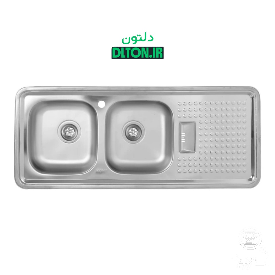 سینک ظرفشویی توکار سپهر استیل مدل RS1250