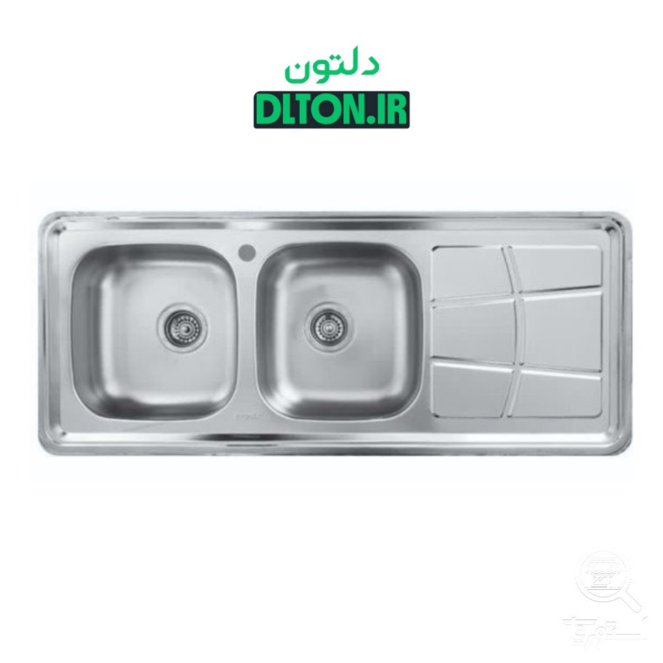 سینک ظرفشویی توکار سپهر استیل مدل RM1251