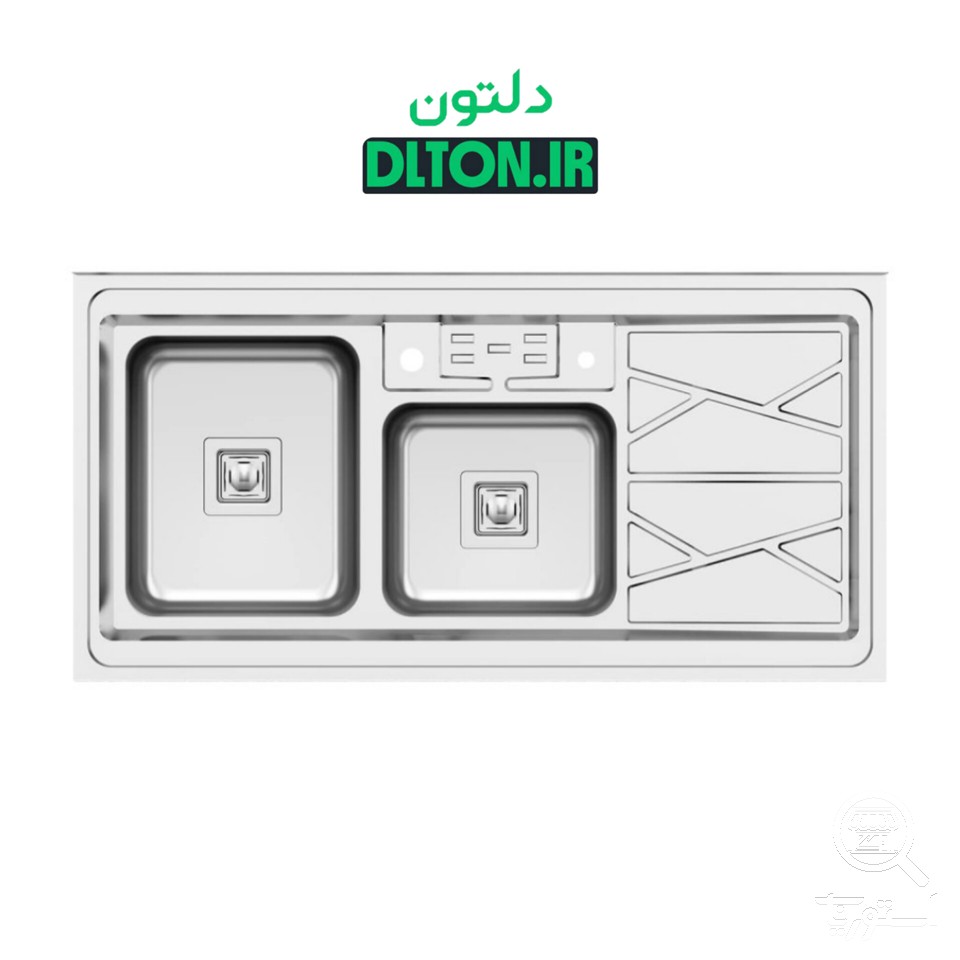 سینک روکار میکس پلاس مدل 9041S45