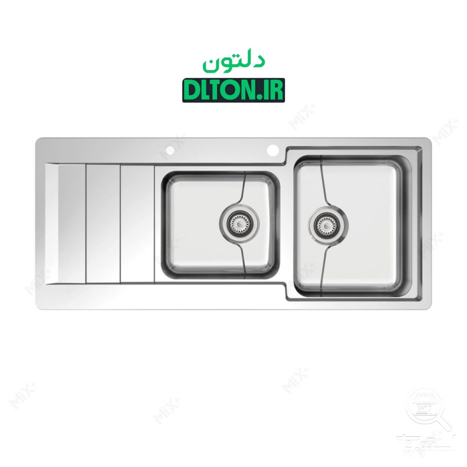 سینک روکار میکس پلاس مدل 8061P45