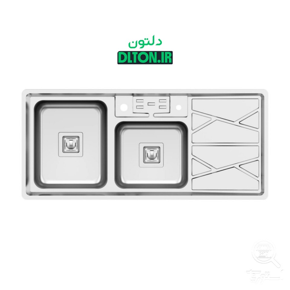 سینک روکار میکس پلاس مدل 8041S45
