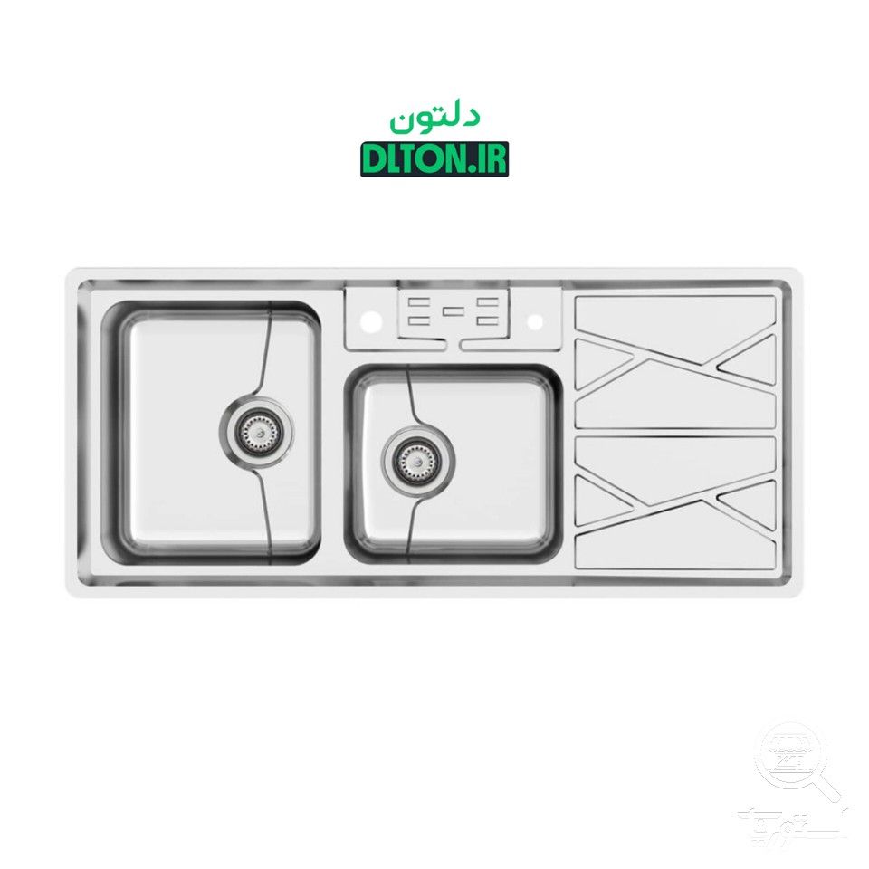 سینک روکار میکس پلاس مدل 8041P45