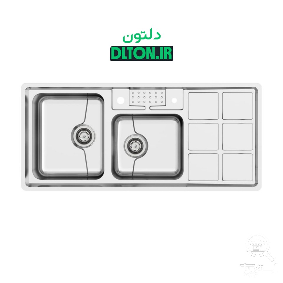 سینک روکار میکس پلاس مدل 8031P45