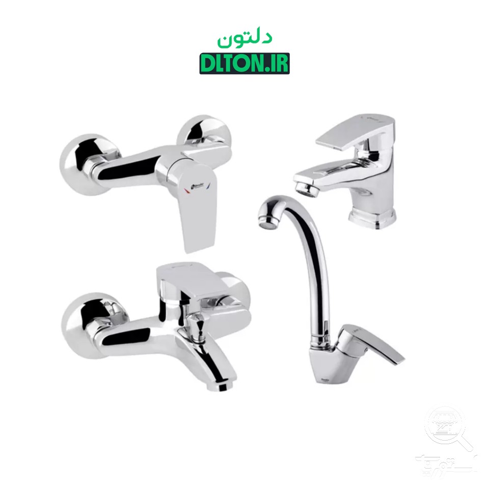 ست شیرآلات شودر مدل پاریس