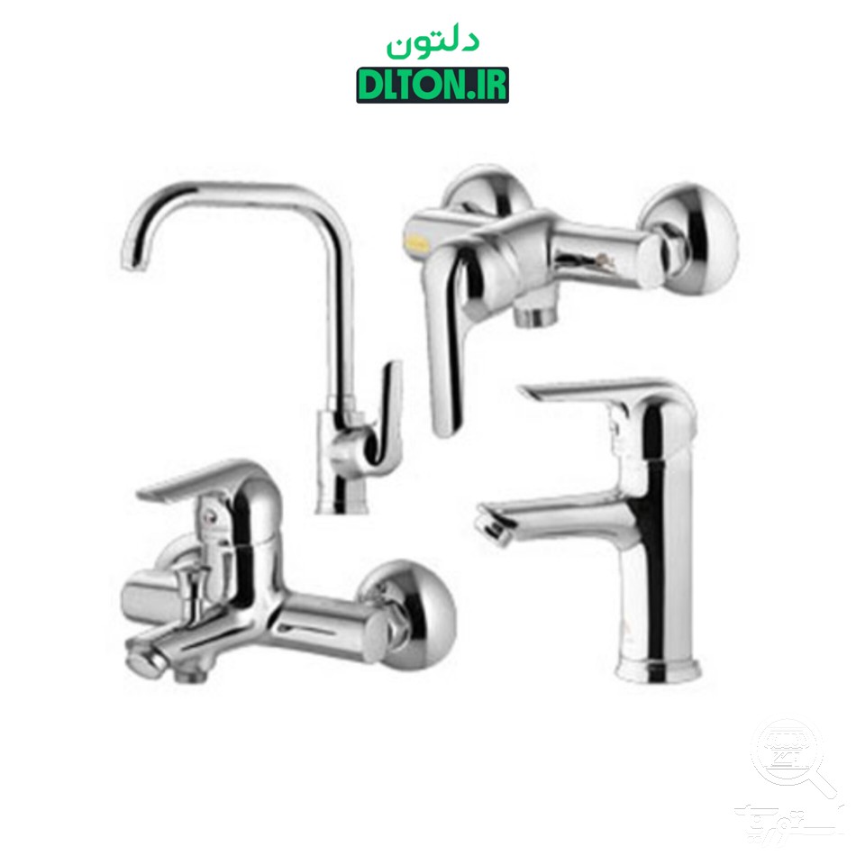 ست شیرآلات درخشان مدل کاج