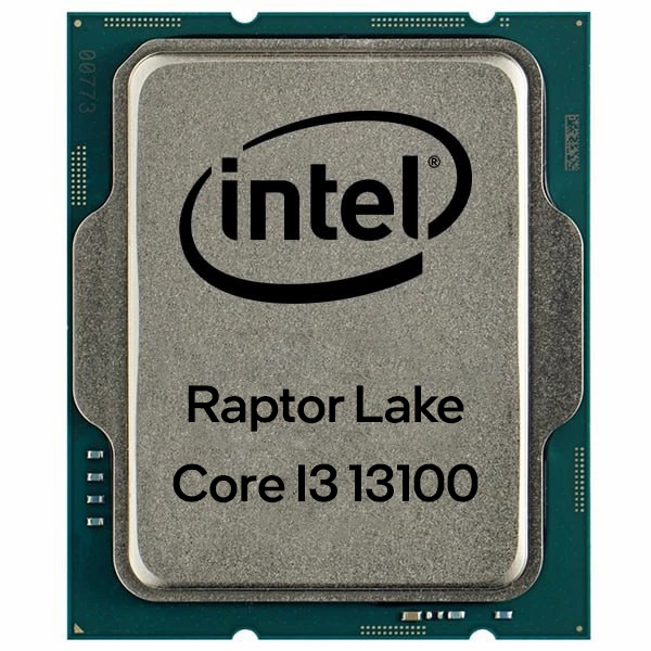 پردازنده مرکزی اینتل سری Raptor Lake مدل Core i3-13100