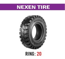لاستیک لیفتراک نکسن مدل Solid Pro (توپر) سایز 9.00R20 (8.25R20) (تاریخ تولید 2025)