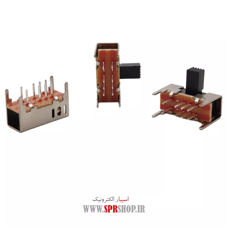 کلید 8 پین 3 حالته کشویی بزرگ SK23D05G8 (119)