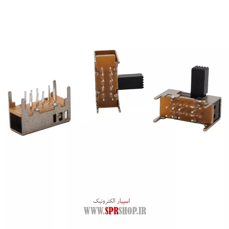 کلید 8 پین 3 حالته کشویی بزرگ SK23D0548 (131)