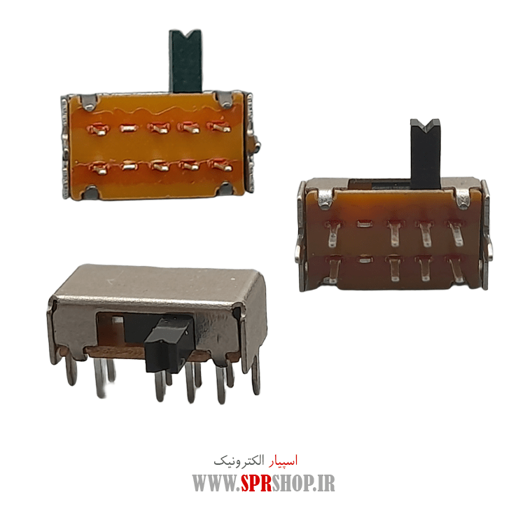کلید 8 پین 3 حالته کشویی کوچک SK23D07VG4 (120)