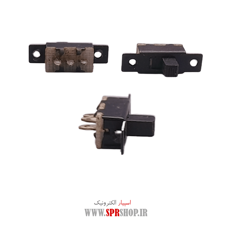 کلید 3 پین 2 حالته کشویی کوچک SS12F15G (62)