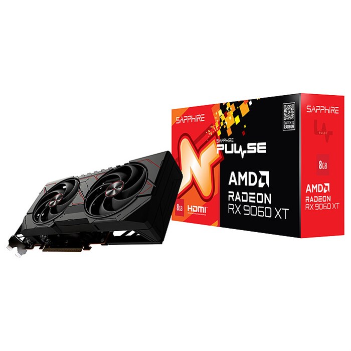 کارت گرافیک سافایر مدل PULSE RX 9060 XT GAMING OC 8GB GDDR6 DUAL