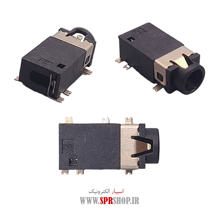 مادگی AUX 206 شش پین PJS3530 (128/1)