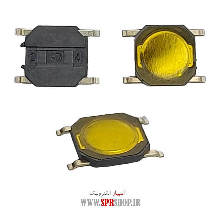 ميکروسوئيچ 4 پايه 0.5 میلی متر SMD مدل TC-051 کد (25)