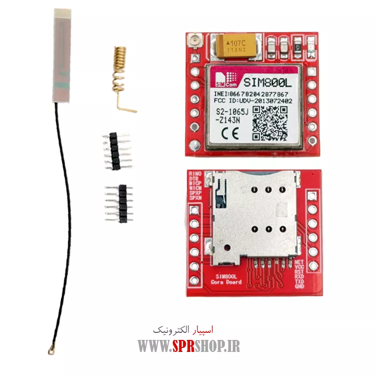 ماژول سیم كارت 800L با پشتیبانی از GPRS/GSM/SMS
