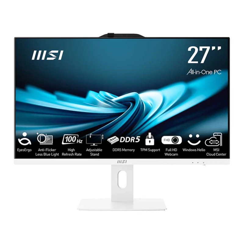 کامپیوتر همه کاره 27 اینچ ام اس آی مدل Pro AP272P 14M-i3 14100-16GB DDR5 – 1 TB SSD-IPS