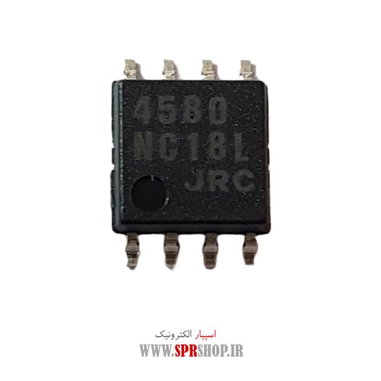 آی سی NJM4580 SOP-8L JRC4580 ORG