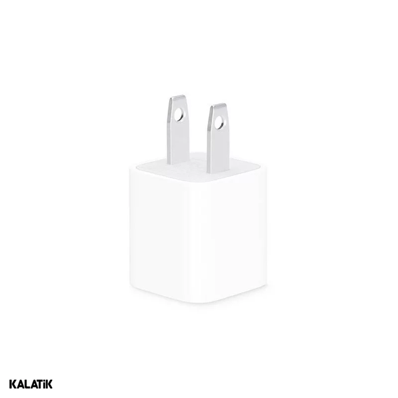 شارژر دیواری 5W اپل 1A مدل اورجینال USB-A-شارسل