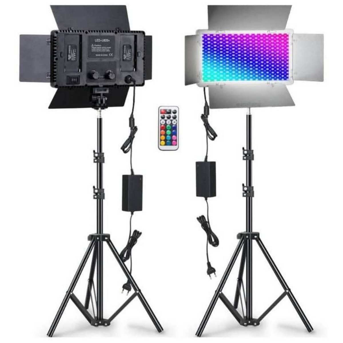 کیت ۲ شاخه نور ثابت پروفشینال آر جی بی PROFESSIONAL +U800 RGB fixed light