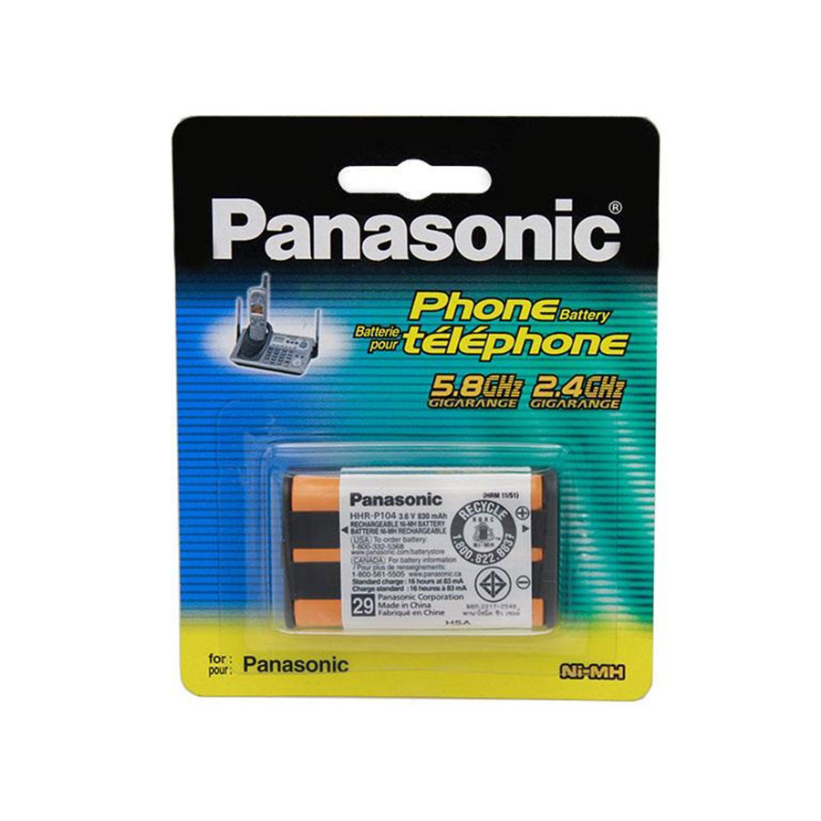 باتری تلفن قابل شارژ پاناسونیک مدل HHR-P104