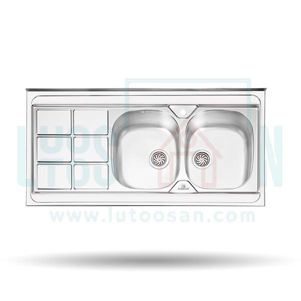 سینک ظرفشویی پرنیان کد PS 1124