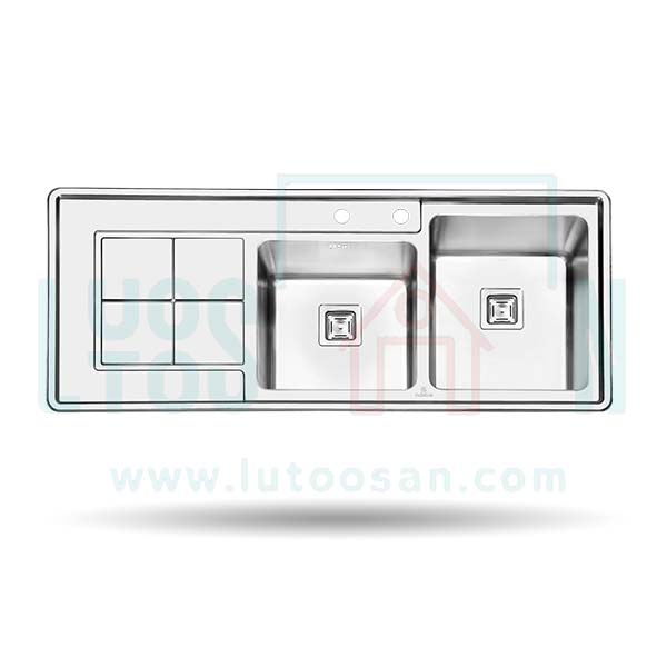 سینک ظرفشویی پرنیان کد PS 1213