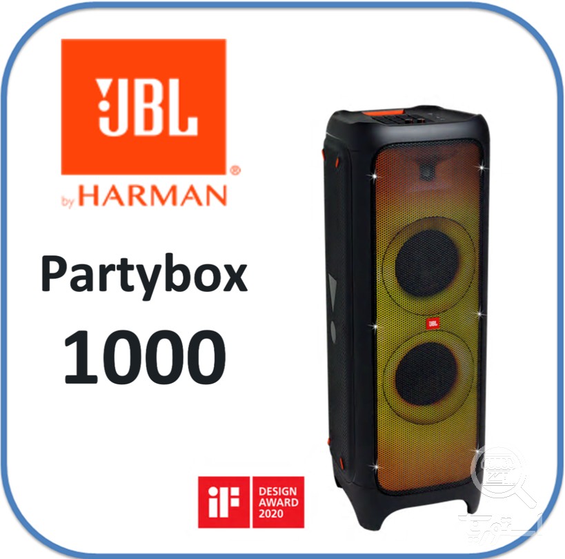 اسپیکر بلوتوثی قابل حمل پارتی باکس 1000 جی بی ال JBL PARTYBOX 1000