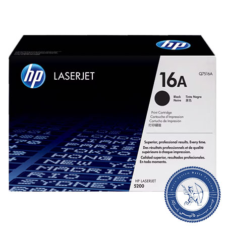 کارتریج HP 16A لیزری مشکی