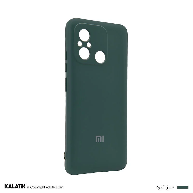 کاور سیلیکونی گوشی شیائومی Redmi 12C با محافظ دوربین