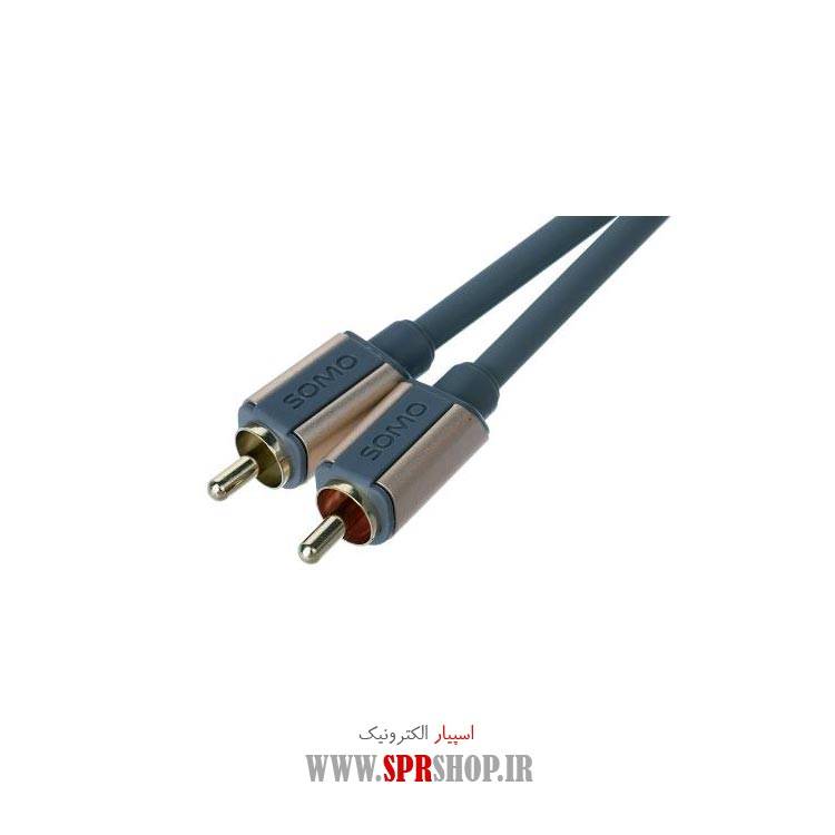 کابل 2xRCA به 2xRCA سومو مدل SR1202 طول 2 متر