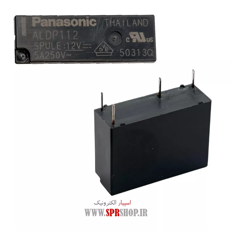 رله 12 ولت 5 آمپر 4 پايه ALDP112 PANASONIC