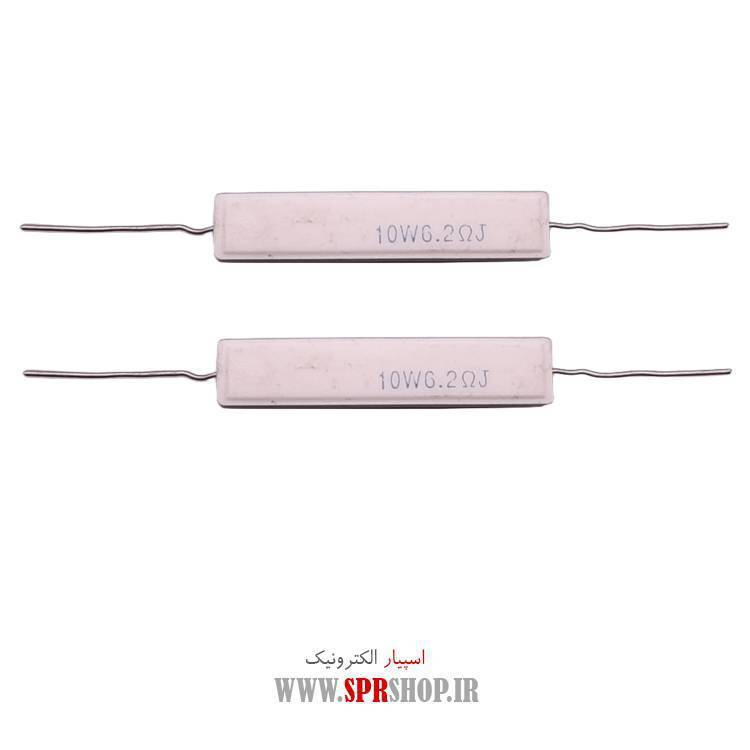 مقاومت آجری 6.2R 10W