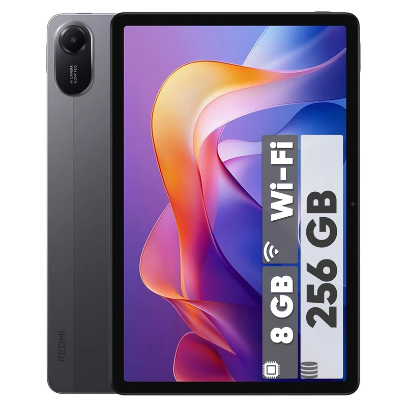 تبلت ۱۱ اینچ شیائومی مدل Redmi Pad 2 Wi-Fi با ظرفیت 256 گیگابایت و رم 8 گیگابایت، رزولوشن دوربین اصلی ۸ مگاپیکسل، پشتیبانی از قلم