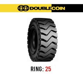 لاستیک لودر دبل کویین مدل/E3(گل ابرو،نخی) سایز 26.5R25(تاریخ تولید2024)